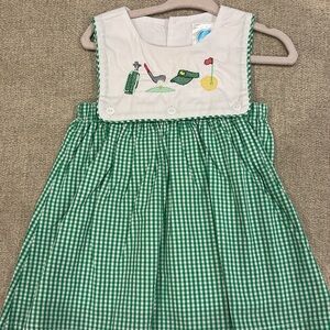 Girls Masters themed dress